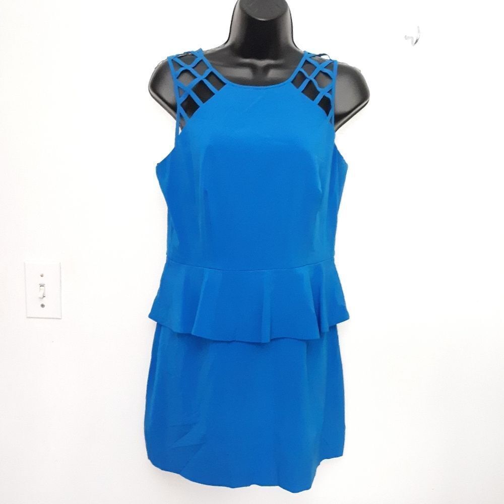 Bisou Bisou blue dress - Picture 1 of 3